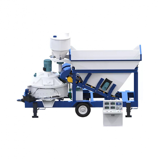 Мобильная бетонная установка AJL 25