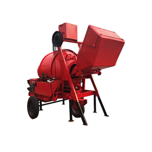 Гравитационная бетоносмесительная установка с автозагрузкой JZR350